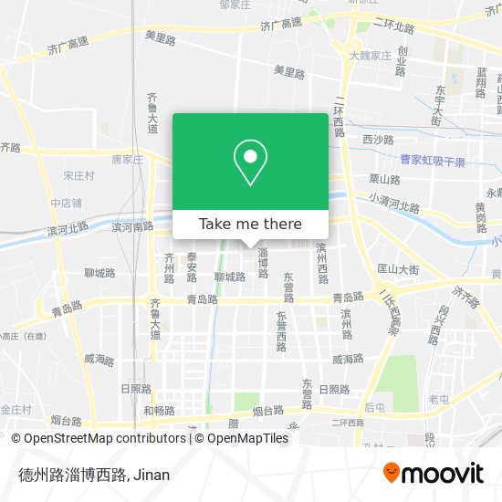 德州路淄博西路 map