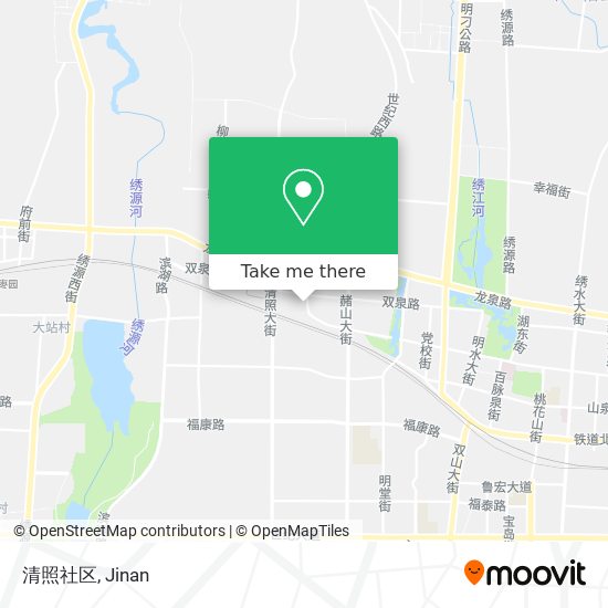 清照社区 map