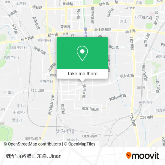 魏华西路腊山东路 map