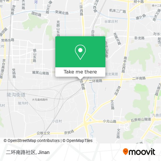 二环南路社区 map