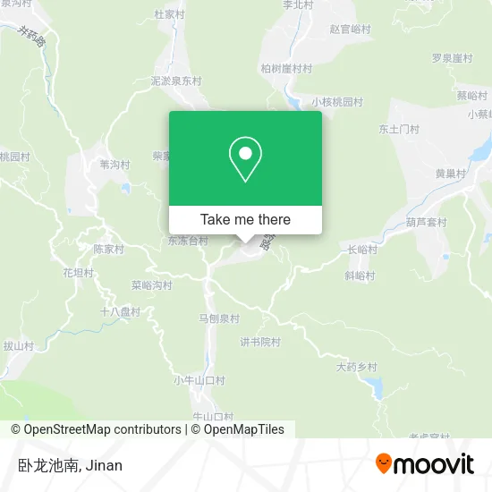 卧龙池南 map