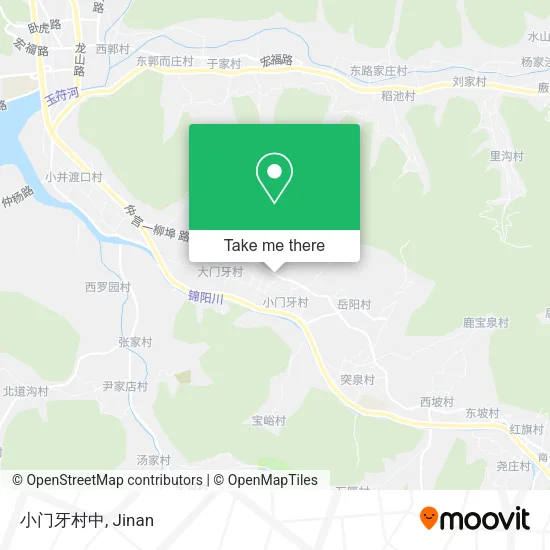 小门牙村中 map