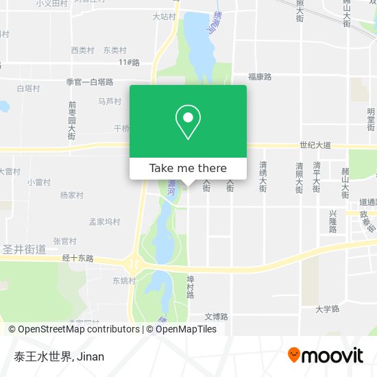 泰王水世界 map
