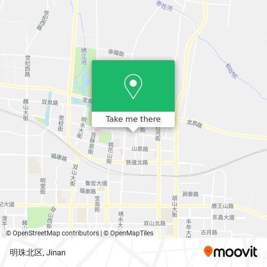 明珠北区 map
