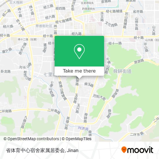 省体育中心宿舍家属居委会 map