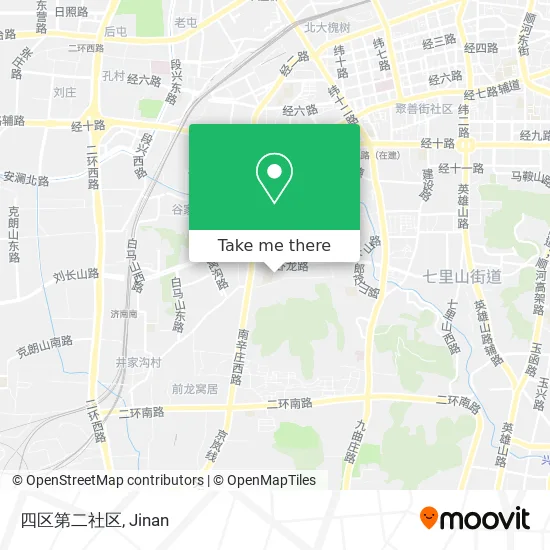 四区第二社区 map