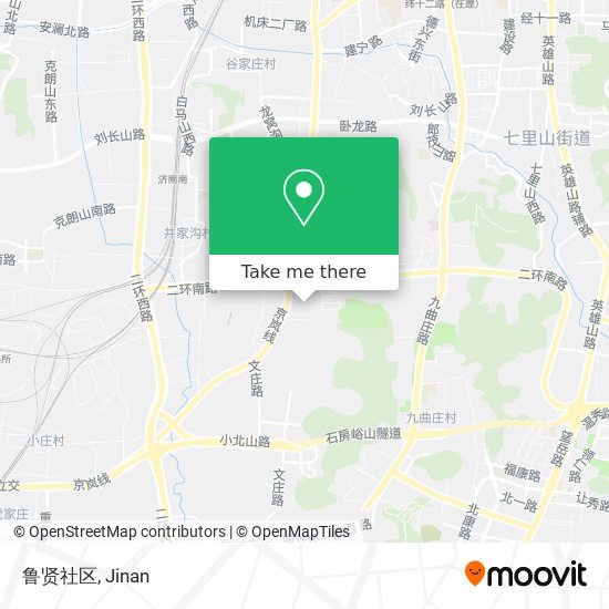 鲁贤社区 map