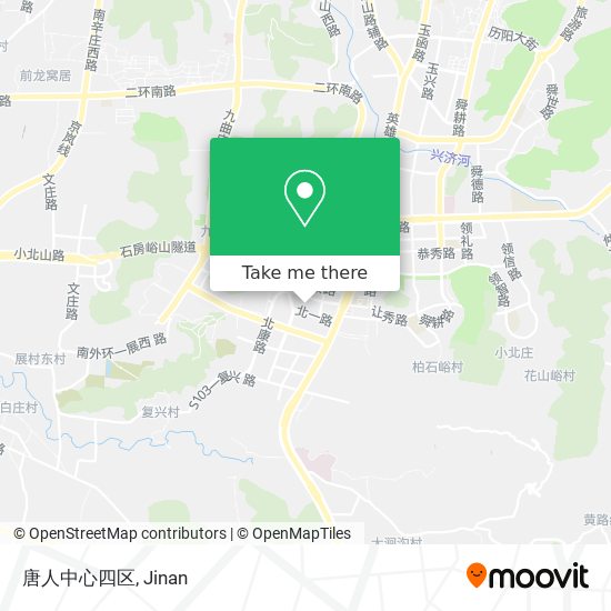 唐人中心四区 map