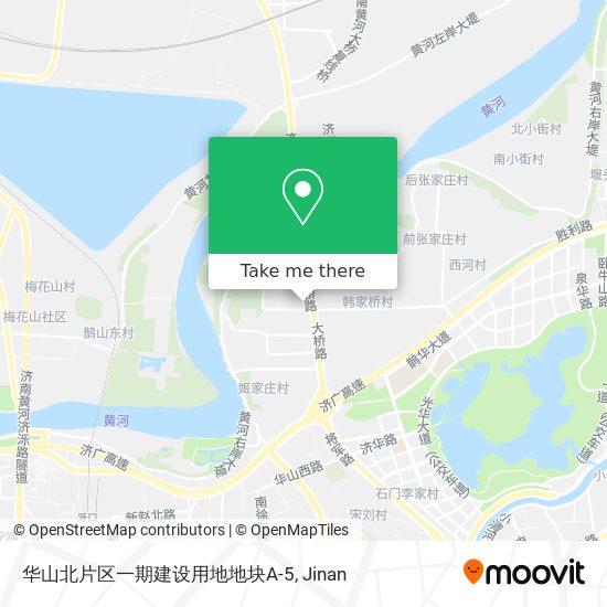 华山北片区一期建设用地地块A-5 map