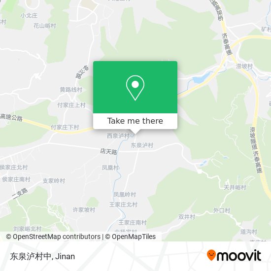 东泉泸村中 map