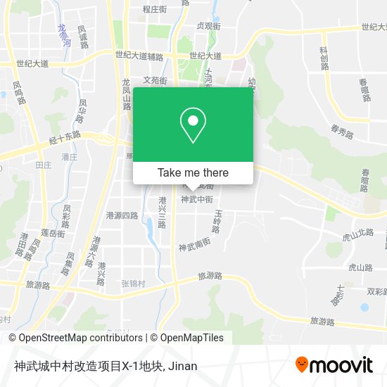 神武城中村改造项目X-1地块 map