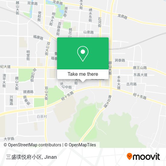 三盛璞悦府小区 map