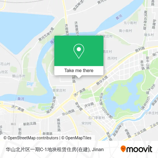 华山北片区一期C-1地块租赁住房(在建) map