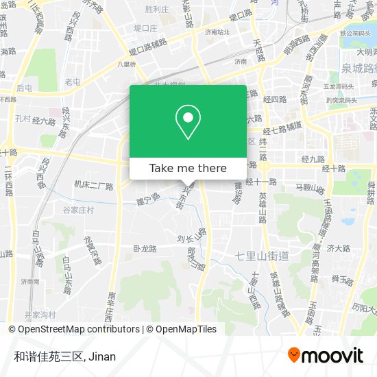 和谐佳苑三区 map