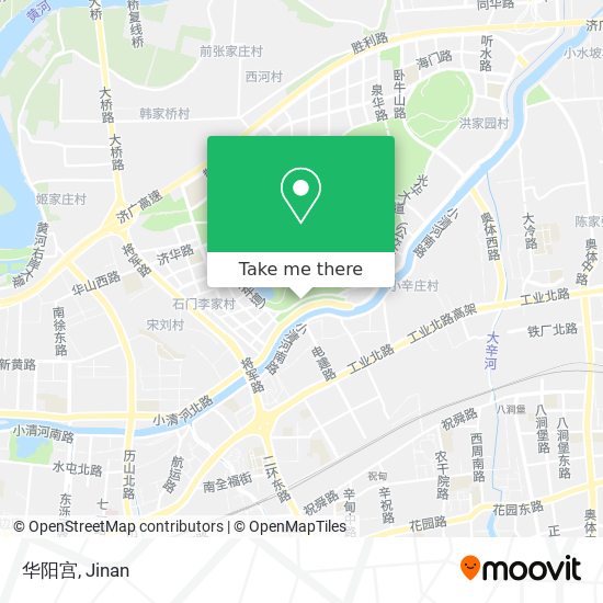 华阳宫 map