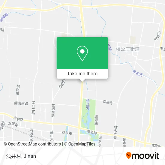 浅井村 map
