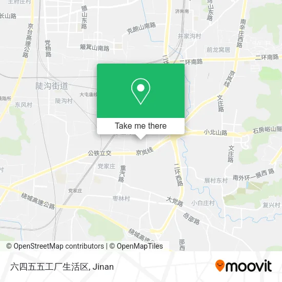 六四五五工厂生活区 map