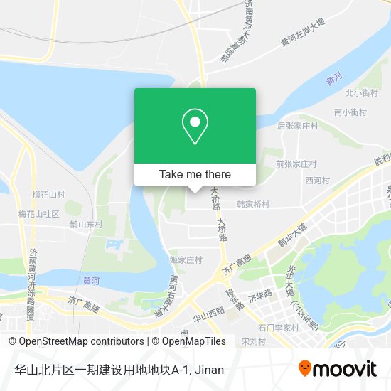 华山北片区一期建设用地地块A-1 map
