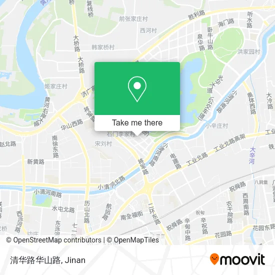 清华路华山路 map