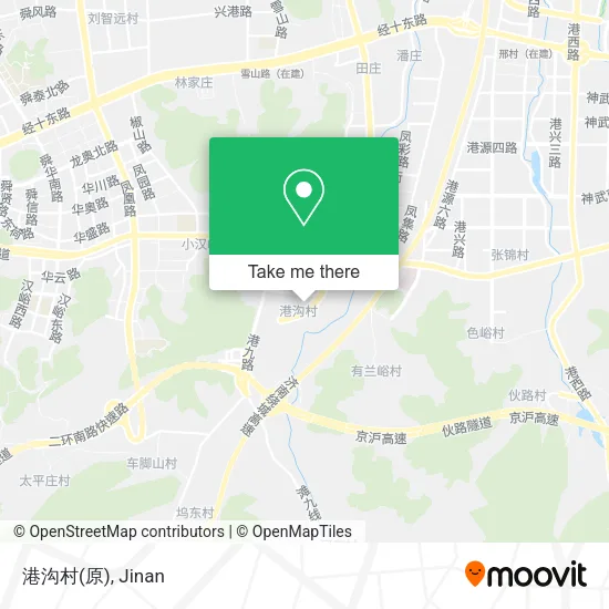 港沟村(原) map