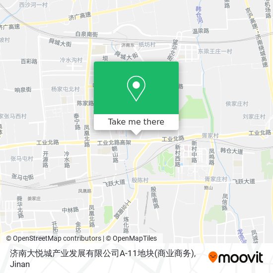 济南大悦城产业发展有限公司A-11地块(商业商务) map