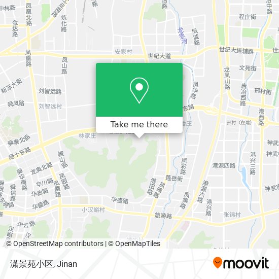 潇景苑小区 map