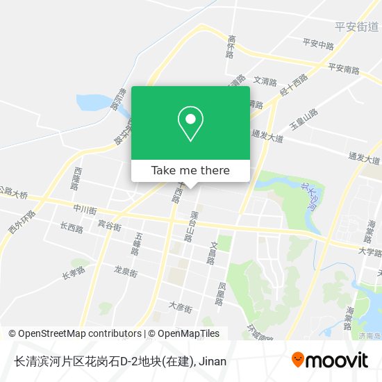 长清滨河片区花岗石D-2地块(在建) map