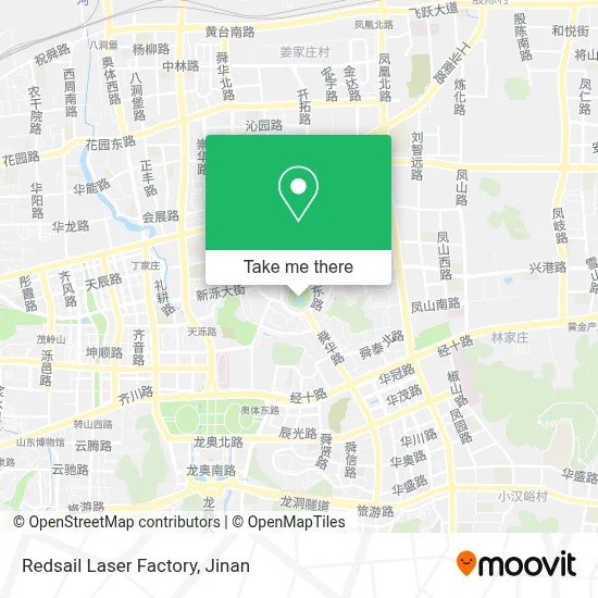 Redsail Laser Factory map