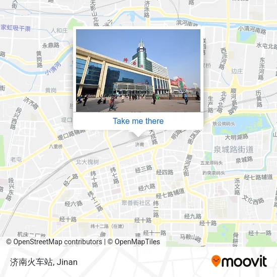 济南火车站 map