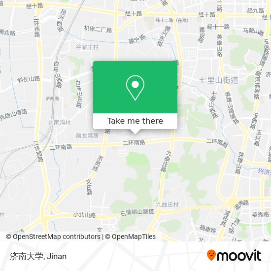 济南大学 map