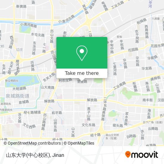 山东大学(中心校区) map