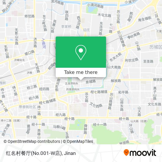 红名村餐厅(No.001-W店) map