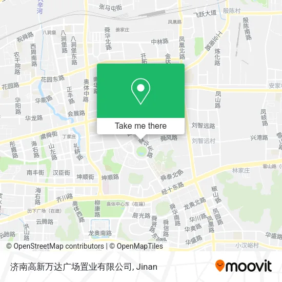 济南高新万达广场置业有限公司 map