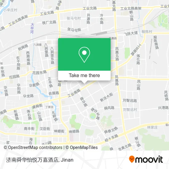 济南舜华怡悦万嘉酒店 map