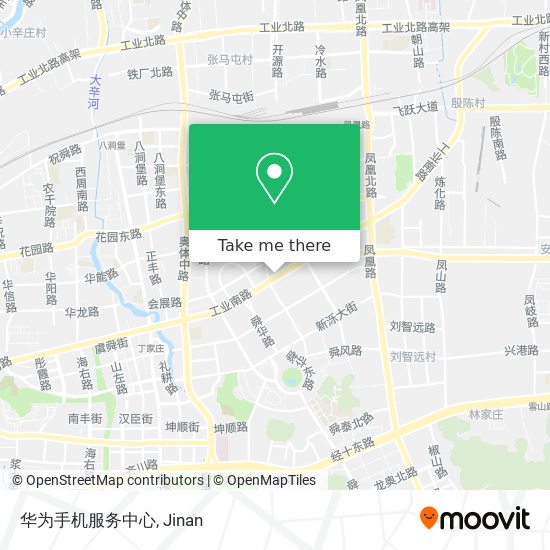 华为手机服务中心 map