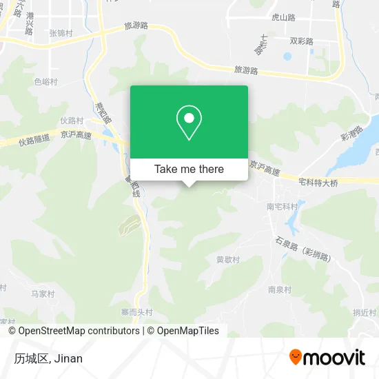 历城区 map