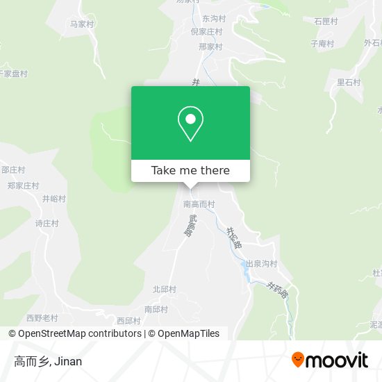高而乡 map