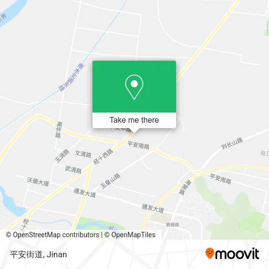 平安街道 map