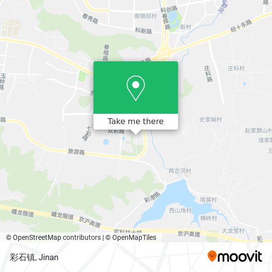 彩石镇 map
