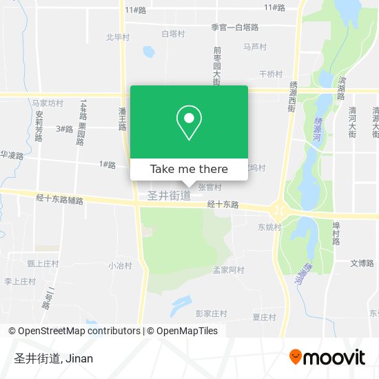 圣井街道 map