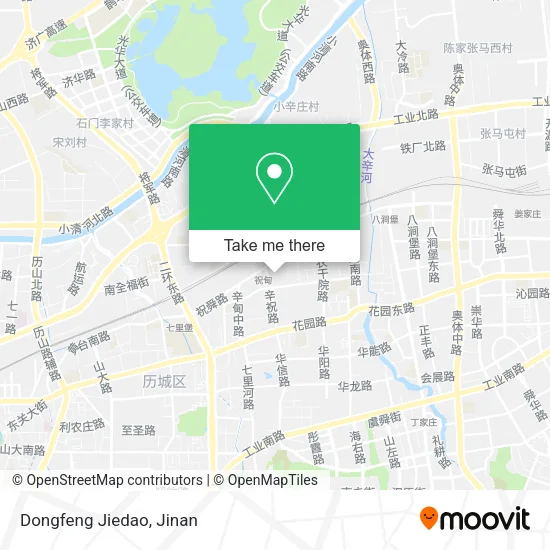 Dongfeng Jiedao map