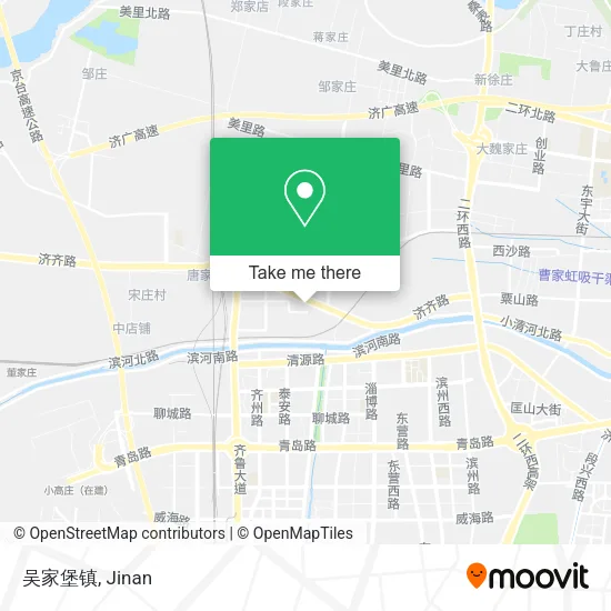 吴家堡镇 map