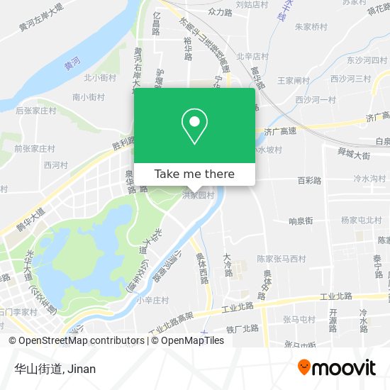 华山街道 map