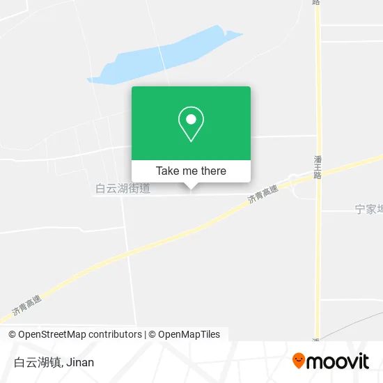白云湖镇 map