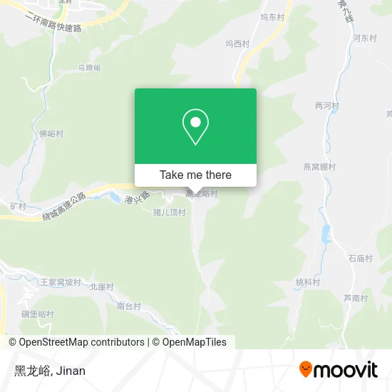 黑龙峪 map
