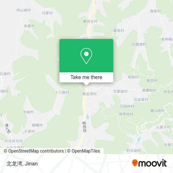 北龙湾 map