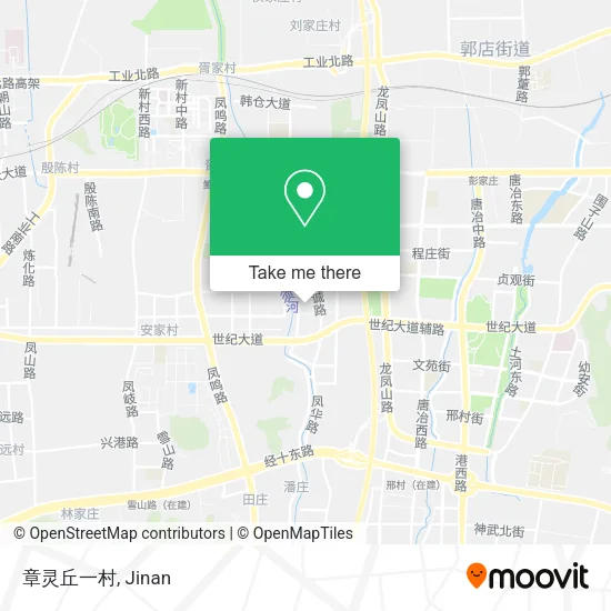 章灵丘一村 map
