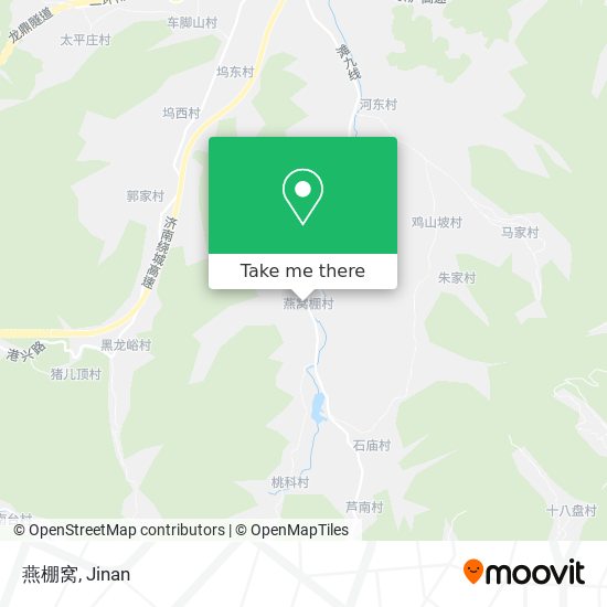 燕棚窝 map