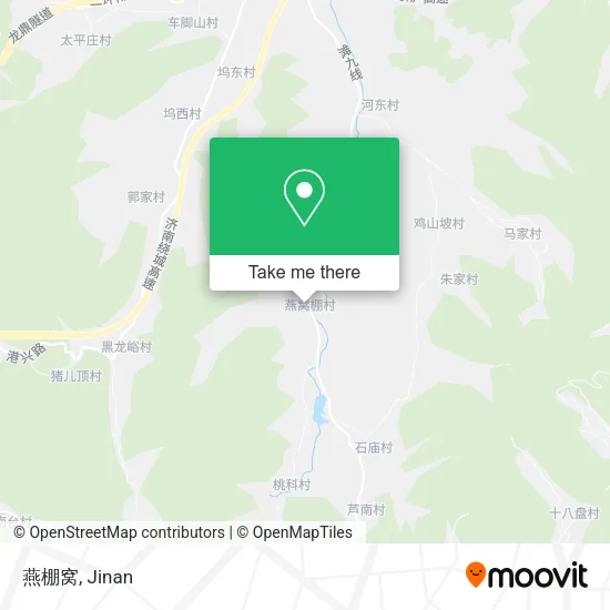 燕棚窝 map