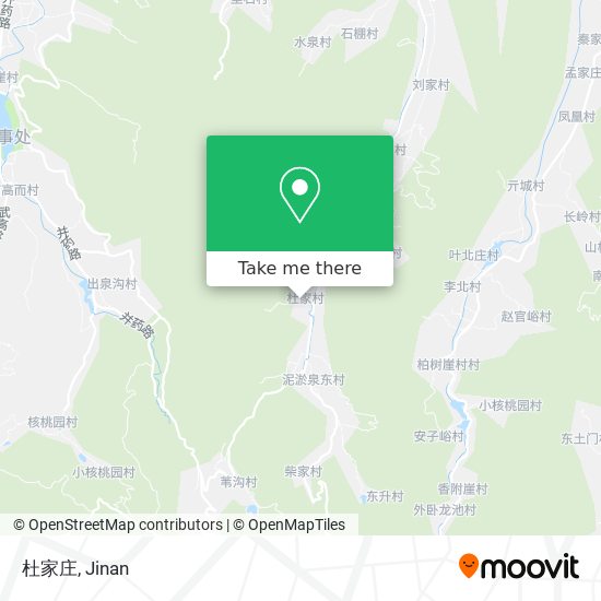 杜家庄 map